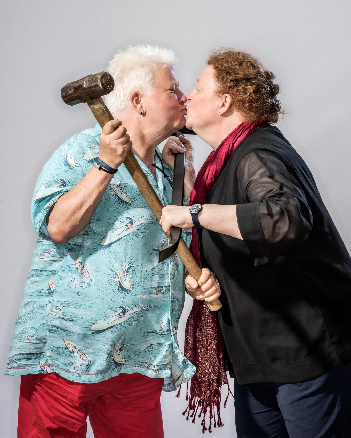 Val McDermid and Sue Black